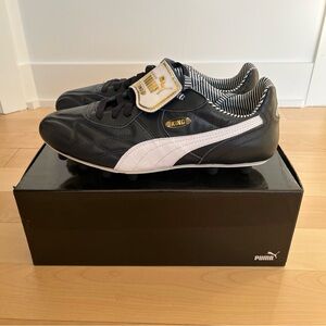 PUMA KING TOP STRIPE DI FG EURO 2016 Navy Blue Soccer Cleats